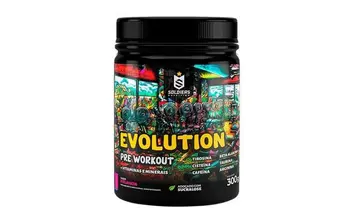 Pré Treino Evolution 300g Soldiers Nutrition Pre Workout Termogênico Energia Foco Resistência Academia