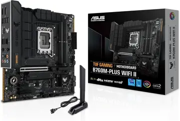 placa mãe asus tuf gaming b760m-plus wi-fi ii b760 lga 1700 ddr5
