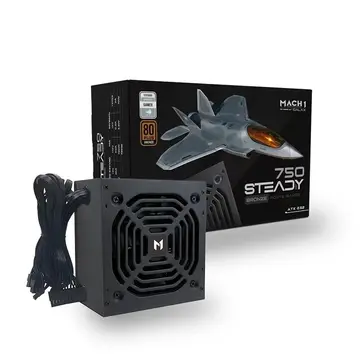 fontes de alimentação mach1 steady 750w 80 plus bronze pfc ativo