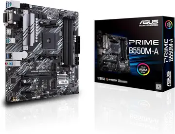 placa mãe asus prime b550m-a ddr4 am4