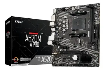 Placa Mãe MSI A520M