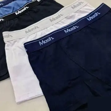 roupas íntimas mash cuecas boxer kit 4 algodão cotton original
