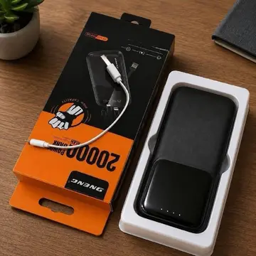 power bank 20000mah 22.5w com display digital