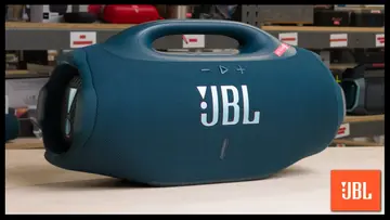 caixa de som jbl boombox 4 210w azul bivolt