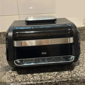 eletrodomésticos wap fritadeira elétrica air fryer 8 em 1 barbecue heat digital wc ab1030 127v