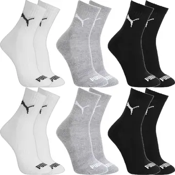 moda puma meias cano médio alto atoalhada