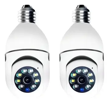 câmera de segurança ip wifi 360 smart full hd kit com 2 unidades