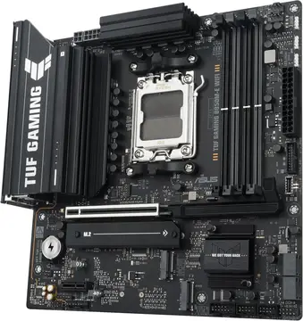 placa mãe asus tuf gaming b850m-e wifi am5