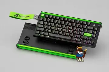 teclado attack shark r85 he 8khz 75% hot-swappable linear