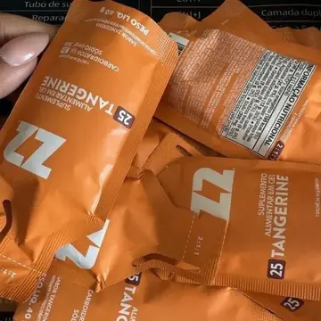 suplementos esportivos energy gel z2 tangerine box 10 unidades sache 40g
