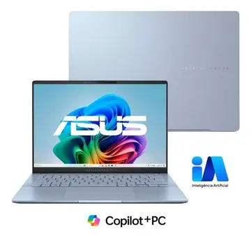 notebook asus vivobook s 14 s5406sa copilot+ intel core ultra 7 16gb 512gb ssd 14" oled windows 11 home