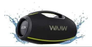 Caixa de Som WAAW by Alok Hyperboom 1000 Bluetooth TWS 180W RMS