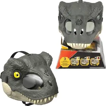Jurassic World Brinquedo Rebirth Máscara Luxo para crianças a partir de 6 anos