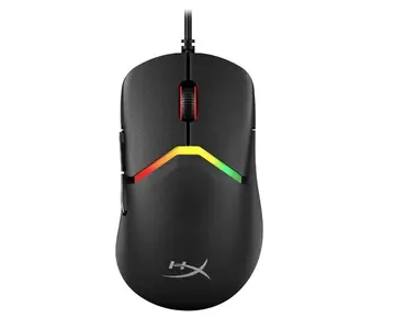 Mouse Gamer HyperX Pulsefire Saga - Design Modular, Switches Ópticos, Sensor de 8000 Hz, até 26000 DPI, 69g, Cabo HyperFlex 2, Preto A2PB3AA