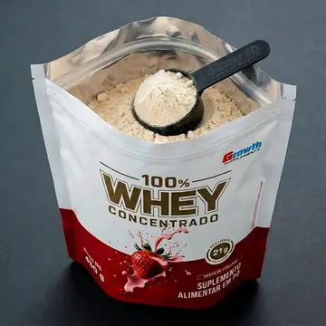 Growth Whey Concentrado 450g