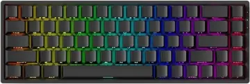Teclado Magnético Gamer Akko Monsgeek Fun68 RGB Preto 8K Switch