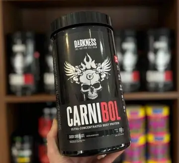 🛒Whey Proteína De Carne Carnibol Salted Caramel 900g Darkness Caramelo Salgado