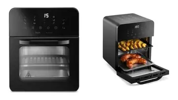 Fritadeira e Forno Elétrico Style Oven Fry 3 em 1 Elgin 10L
