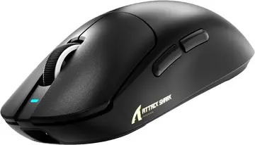 ATTACK SHARK X8 PLUS Mouse para Mãos Grandes, 55g SUPERLEVE, Sensor Gamer PixArt PAW3395PRO