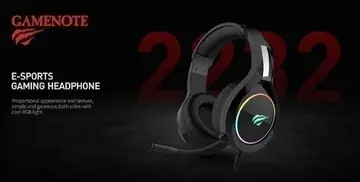 Headset Havit H2232d, Gamer, Iluminação Rgb, com Microfone