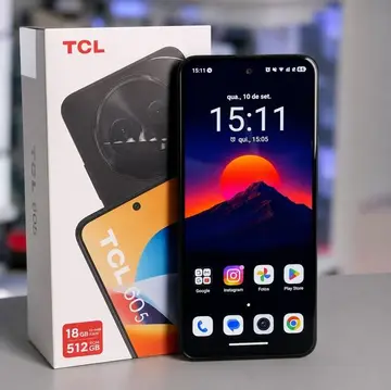 Smartphone TCL 512GB 108MP 18GB RAM 6.8" FHD+ Octa-Core 5.200mAh TCL 60