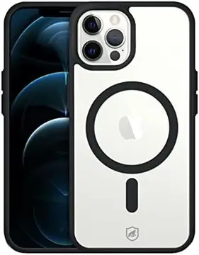 Gshield Capa Case Capinha Compatível com MagSafe para Preta, iPhone 12 Pro Max