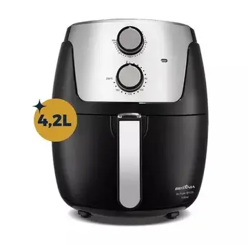 eletrodoméstico britânia air fryer bfr38 4,2l dura mais 1500w