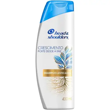 shampoo head & shoulders anticaspa crescimento desde a raiz vitamina e 400 ml