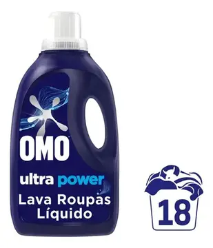lava roupas omo lava roupas líquido ultra power 1,8 l