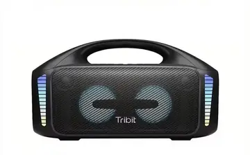 Caixa de Som Tribit Stormbox Blast 90W RGB, a prova d'agua ipx7