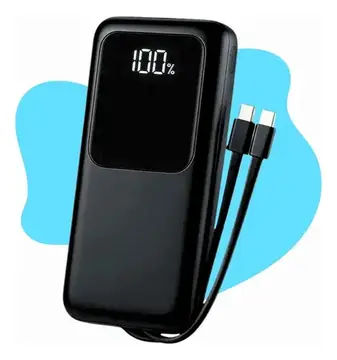 power bank casenn carregador portátil 20000 22.5w premium universal preto