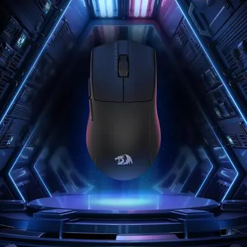 Mouse Gamer Redragon K1ng 1K Preto PAW3327