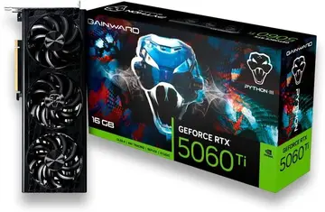 Nvidia RTX 5060TI 16GB PYTHON III GDDR7 128BITS GAINWARD