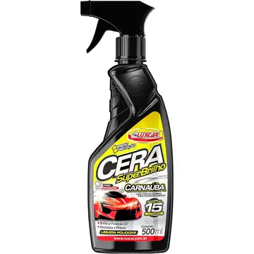 auto/limpeza luxcar cera líquida superbrilho 500 ml