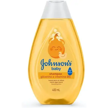 cuidados pessoais johnson's baby shampoo para bebê 400ml glicerina