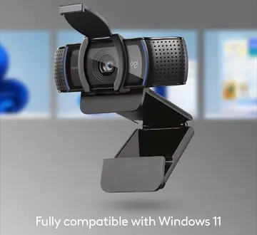 ✨ Logitech C920e HD 1080p Webcam habilitada para microfone, TrueSoft, suporte de monitor ajustável