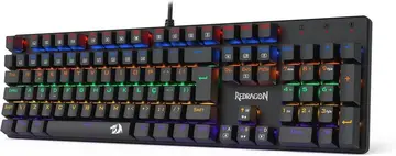 Teclado Mecânico Gamer Redragon Valheim Iluminação Rainbow