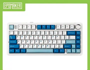 EPOMAKER X AULA F75 Ultra Teclado Mecânico Gamer Sem Fio 75% ANSI US QWERTY Hot-Swap Tri-Modo Retroiluminação RGB