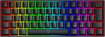 Teclado Magnético Gamer Redragon Fizz RGB Preto 60% Polling Rate 8K