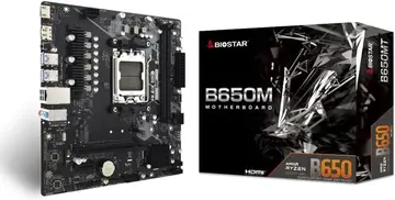 Placa mãe AM5 Biostar B650MT M-ATX/DDR5/M.2/USB-C