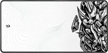 Mousepad Gamer Redragon Flick XL Special Edition Cypher Branco e Preto