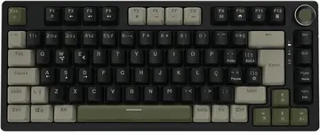 TECLADO MECANICO 75% PCYES ARKEUM - CAMMO EDITION - SWITCH RED - AKCM75RBR