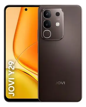 Smartphone Jovi Y29 256GB 8+8GB RAM Turbo 50MP Snapdragon 685 6500mAh 44W Marrom
