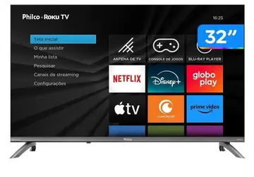 TV Philco P32CRB 32" Roku TV