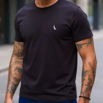 camiseta reserva regular essence masculina preto