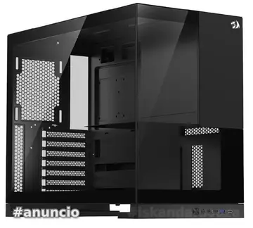 👍🔥 Gabinete Gamer Redragon Eternal Preto Sem Fans CA-612B