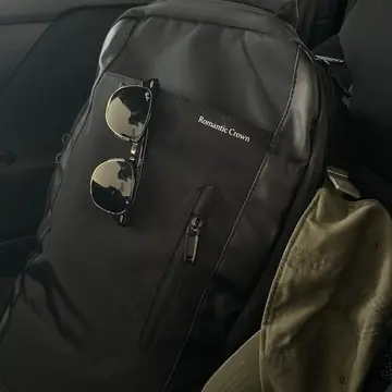 Mochila masculina, impermeável, reforçada, com capacidade ampliada de 30-42L, adequada para portátil, viagens diárias, cor preta