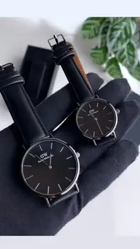 Relógio Masculino Saint Germain Murray Full Black de Couro Sintético Preto