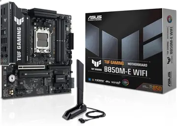 Asus TUF GAMING B850M-E WIFI Placa Mãe AM5 DDR5 HDMI M.2 USB 3.2