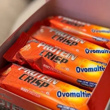 barra de proteina integralmedica crisp bar ovomaltine 12 un